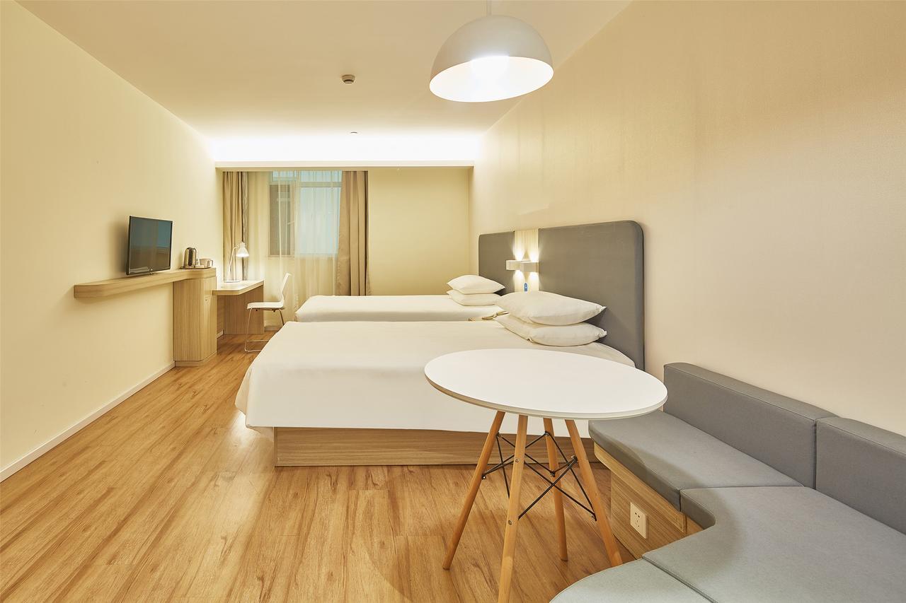 ฮั่นถิง โฮเทล เซี่ยงไฮ้ ถนนเจียชาน Hotel ภายนอก รูปภาพ
